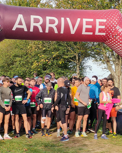 image de coureurs sur la ligne de départ